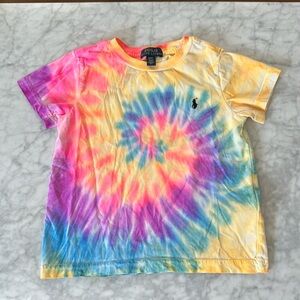 Polo Ralph Lauren tie dye baby toddler shirt 2T